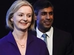 Rishi Sunak-Liz Truss: Liz Truss, left, and Rishi Sunak arrive for the announcement of the result of the Conservative Party leadership contest. Rishi Sunak-Liz Truss: Liz Truss, left, and Rishi Sunak arrive for the announcement of the result of the Conservative Party leadership contest.