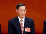 China's Communist Party meeting: Chinese former vice premier Zhang Gaoli attends the opening ceremony of the 20th National Congress of the Communist Party of China.