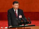 Xi Jinping At Communist Party Meet: China's President Xi Jinping speaks during the opening session of the 20th Chinese Communist Party's Congress. Xi Jinping At Communist Party Meet: China's President Xi Jinping speaks during the opening session of the 20th Chinese Communist Party's Congress.
