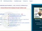 TS EAMCET Phase- 2 seat allotment result out at tseamcet.nic.in TS EAMCET Phase- 2 seat allotment result out at tseamcet.nic.in
