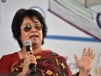 Noted Bangladeshi author Taslima Nasrin. (HT file) Noted Bangladeshi author Taslima Nasrin. (HT file)