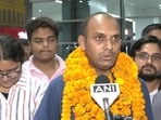 Praveen Kumar, Noida-based businessman who was wrongly detained by Abu Dhabi government. Praveen Kumar, Noida-based businessman who was wrongly detained by Abu Dhabi government.