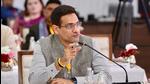 Uttarakhand animal husbandry minister Saurabh Bahuguna (HT/ Twitter)