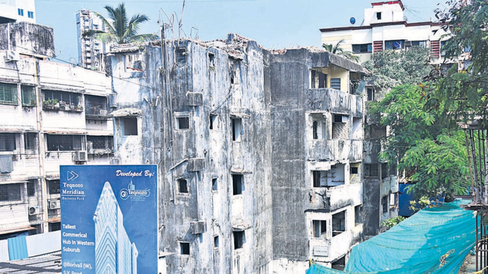 54 bldgs declared dangerous in Borivali, 33 already razed