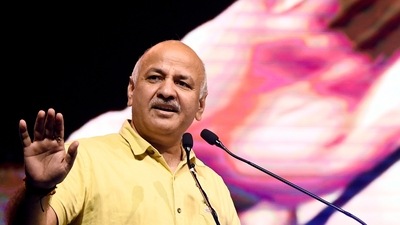 Delhi deputy chief minister Manish Sisodia (ANI Photo)