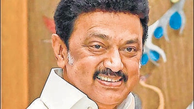 **EDS: TWITTER IMAGE POSTED BY @PMOIndia ON WEDNESDAY, AUG. 17, 2022** New Delhi: Prime Minister Narendra Modi with Tamil Nadu Chief Minister M. K. Stalin during a meeting, in New Delhi, Wednesday, Aug. 17, 2022. (PTI Photo)(PTI08_17_2022_000155A) (PTI) **EDS: TWITTER IMAGE POSTED BY @PMOIndia ON WEDNESDAY, AUG. 17, 2022** New Delhi: Prime Minister Narendra Modi with Tamil Nadu Chief Minister M. K. Stalin during a meeting, in New Delhi, Wednesday, Aug. 17, 2022. (PTI Photo)(PTI08_17_2022_000155A) (PTI)
