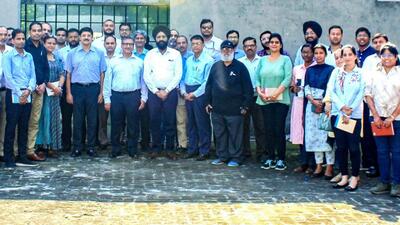 Over 60 human resource (HR) and legal professionals from across the state attended awareness session on new labour codes organised by CICU in Ludhiana. (HT PHOTO)