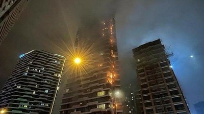 Turkey's Istanbul Fire: The incident took place in Fikirtepe in Istanbul. (Twitter)