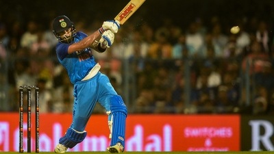 Kohli was most prolific in 2016 when he aggregated 641 runs in 13 innings with just nine sixes. (PTI) Kohli was most prolific in 2016 when he aggregated 641 runs in 13 innings with just nine sixes. (PTI)