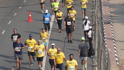 "Races like Vedanta Delhi Half Marathon enhance your life. It even helps people tackle loneliness and gives you a sense of belonging. Hence, everybody should be running and enjoy themselves," Bhushan added. (PTI) "Races like Vedanta Delhi Half Marathon enhance your life. It even helps people tackle loneliness and gives you a sense of belonging. Hence, everybody should be running and enjoy themselves," Bhushan added. (PTI)