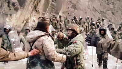 Indian army officer Capt Soiba Maningba Rangnamei of 16 Bihar Regiment during the clash with Chinese soldiers in the Galwan valley, Ladakh in June 2020. (ANI) Indian army officer Capt Soiba Maningba Rangnamei of 16 Bihar Regiment during the clash with Chinese soldiers in the Galwan valley, Ladakh in June 2020. (ANI)