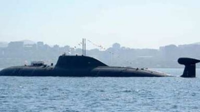 India's sub-surface ballistic nuclear submarine INS Arihant. India's sub-surface ballistic nuclear submarine INS Arihant.