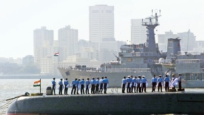 INS Arihant test fires submarine launched ballistic missile. (File Photo) INS Arihant test fires submarine launched ballistic missile. (File Photo)