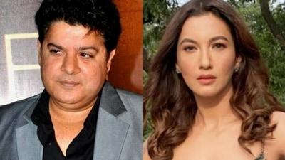 Sajid Khan and Gauahar Khan got engaged but split up later. Sajid Khan and Gauahar Khan got engaged but split up later.