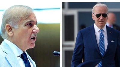 Shehbaz Sharif responded to Biden's comment in a tweet. Shehbaz Sharif responded to Biden's comment in a tweet. 