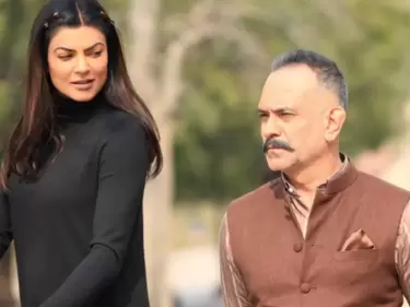 Manish Chaudhari and Sushmita Sen in the web series Aarya. Manish Chaudhari and Sushmita Sen in the web series Aarya.