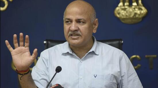 Manish Sisodia has been asked to appear before CBI at 11am on Monday. (HT Photo)