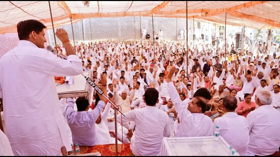 Haryana political bigwigs hit campaign trail for Adampur bypoll