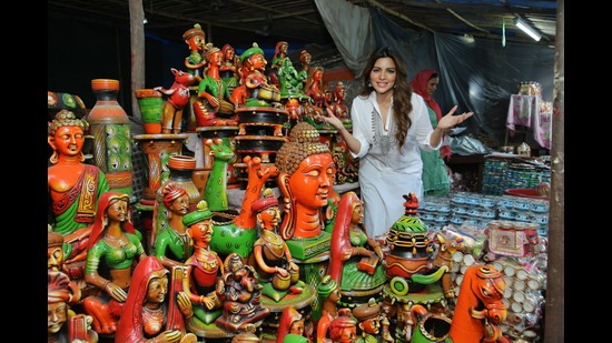 She loves how welcoming are the people are in the Capital. (Photo: Manoj Verma/HT) She loves how welcoming are the people are in the Capital. (Photo: Manoj Verma/HT)
