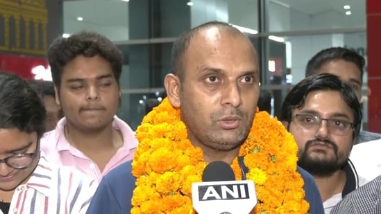 Praveen Kumar, Noida-based businessman who was wrongly detained by Abu Dhabi government. Praveen Kumar, Noida-based businessman who was wrongly detained by Abu Dhabi government.