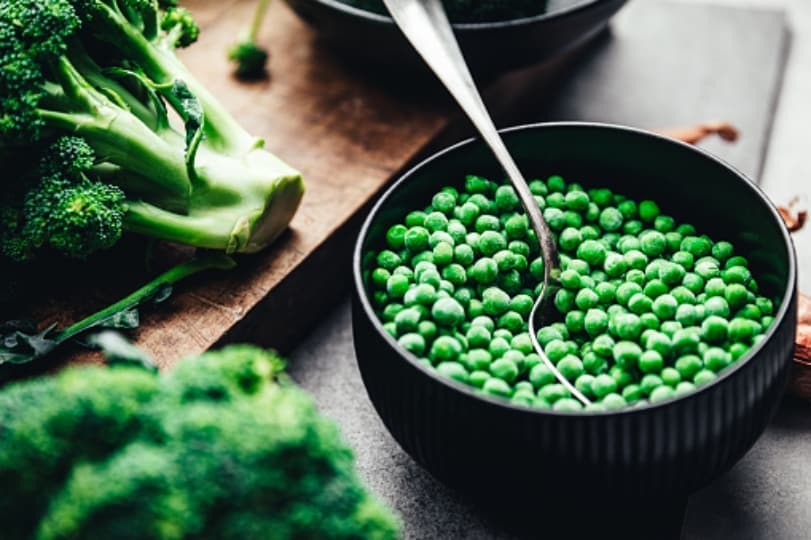 Nutritionist Lovneet Batra in her recent Instagram post talked about the many benefits of green peas. (Unsplash) Nutritionist Lovneet Batra in her recent Instagram post talked about the many benefits of green peas. (Unsplash)