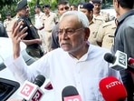 Bihar chief minister Nitish Kumar.