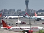 The Mumbai airport is one of the busiest airports in the country for domestic as well as international flights.(HT file photo) The Mumbai airport is one of the busiest airports in the country for domestic as well as international flights.(HT file photo)
