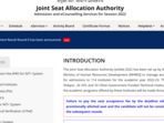 JoSAA 2022 Round 6 Seat Allotment Result out at josaa.nic.in JoSAA 2022 Round 6 Seat Allotment Result out at josaa.nic.in