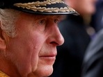 King Charles III: Britain's King Charles attends the state funeral and burial of Britain's Queen Elizabeth, in London, Britain.