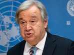 On the final day of his visit, Guterres will be in Kevadiya in poll-bound Gujarat. On the final day of his visit, Guterres will be in Kevadiya in poll-bound Gujarat.