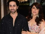 Taapsee Pannu, Kriti Sanon, Kartik Aaryan, Ali Fazal and Richa Chadha at Ayushmann Khurrana's Diwali bash. (Varinder Chawla) Taapsee Pannu, Kriti Sanon, Kartik Aaryan, Ali Fazal and Richa Chadha at Ayushmann Khurrana's Diwali bash. (Varinder Chawla)