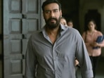Ajay Devgn in a still from the movie.
