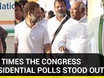 FIVE TIMES THE CONGRESS PRESIDENTIAL POLLS STOOD OUT FIVE TIMES THE CONGRESS PRESIDENTIAL POLLS STOOD OUT