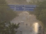 The Central Pollution Control Board's 24-hour average Air Quality Index (AQI) data showed that at 9.05 am, Delhi's air quality was in the poor category at 242. The Central Pollution Control Board's 24-hour average Air Quality Index (AQI) data showed that at 9.05 am, Delhi's air quality was in the poor category at 242.
