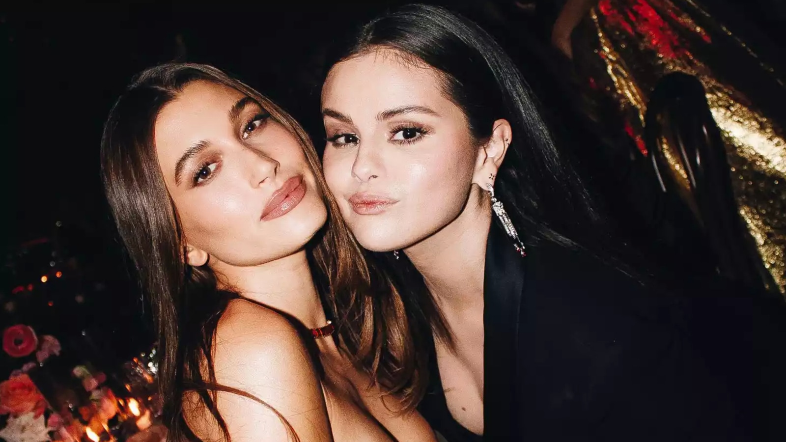 Selena Gomez poses with Hailey Bieber for first pic together; internet ...