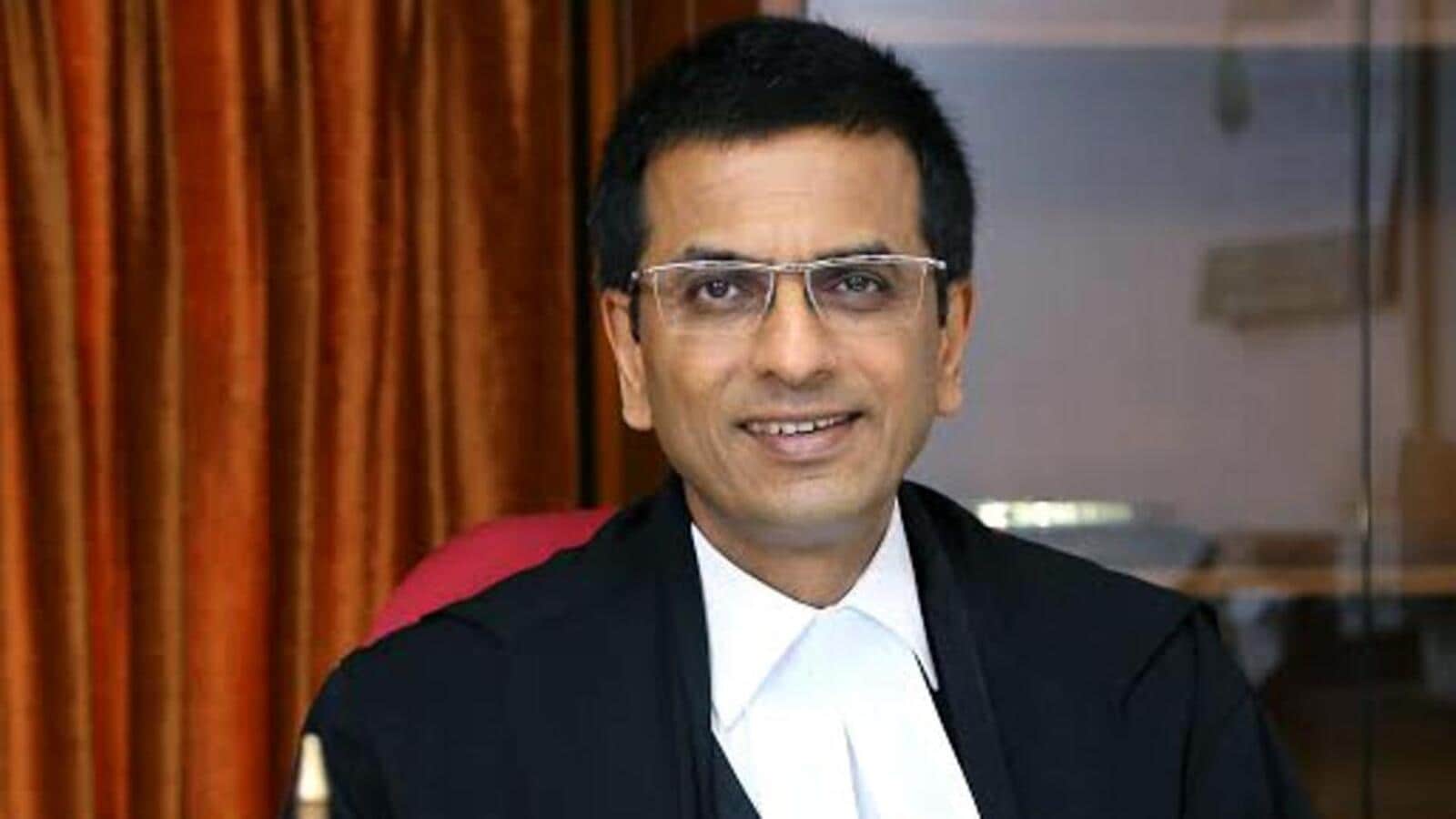 Justice Chandrachud will take over as CJI on November 9 | Latest News India  - Hindustan Times