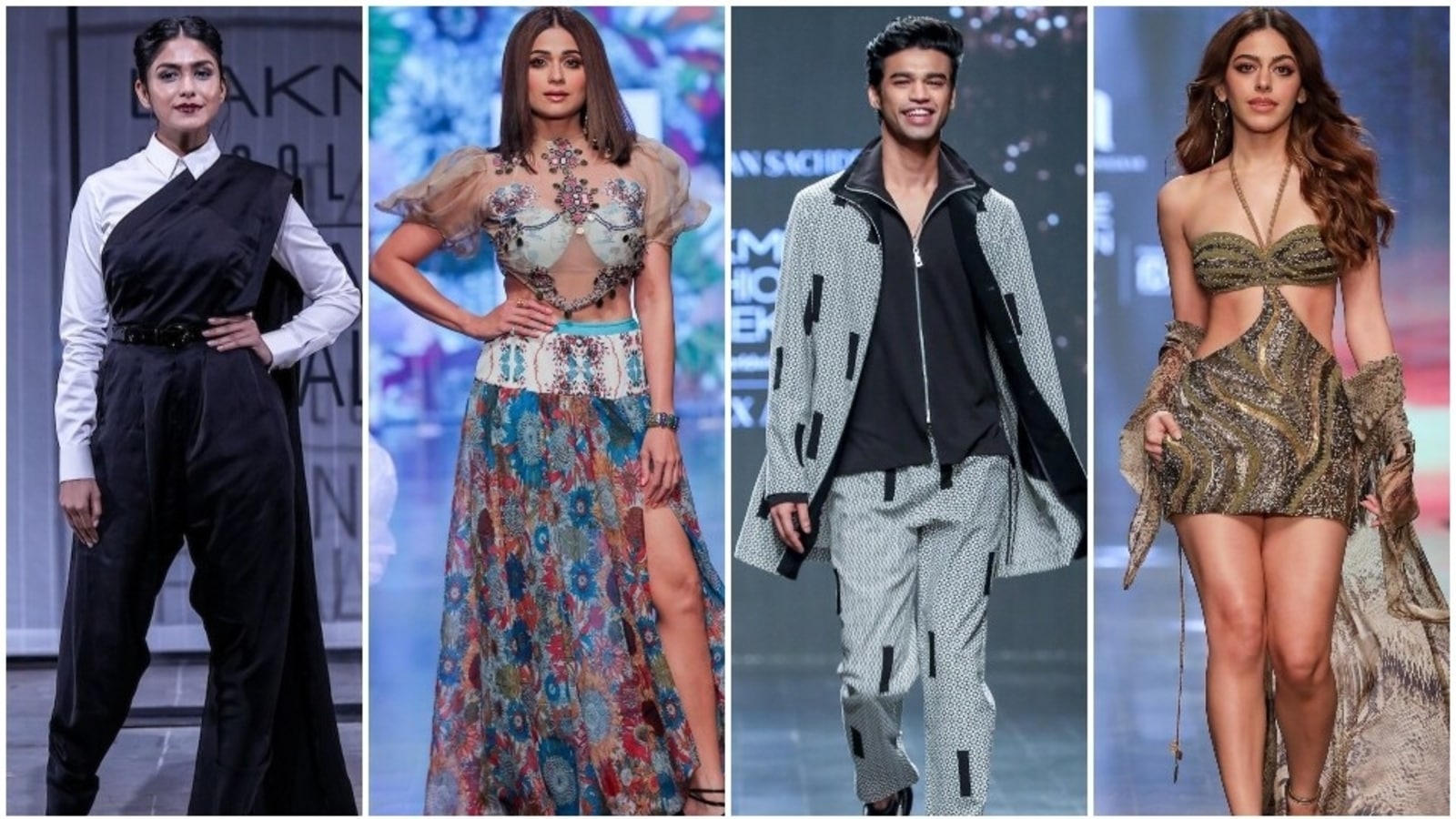 Mrunal Thakur, Shamita Shetty, Babil Khan, Alaya F own the ramp as