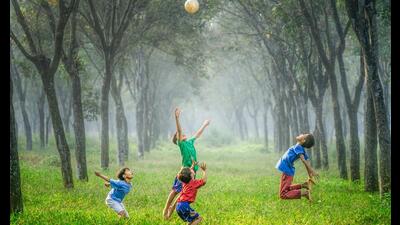 Hearing their shrieks of fun and revelry, a few children belonging to the “creamy layer” also began to venture out of their inviolable citadels to join their not-so-well-off counterparts for a game. (Representational Image/HT File)