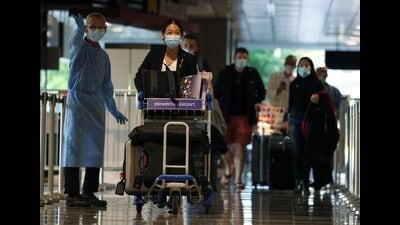 XBB, which is a combination of Omicron’s BA.2.75 and BJ.1 sub-variants, was first detected in Singapore in August, and has been responsible for a sharp surge in Covid-19 cases in the island nation. (REUTERS) XBB, which is a combination of Omicron’s BA.2.75 and BJ.1 sub-variants, was first detected in Singapore in August, and has been responsible for a sharp surge in Covid-19 cases in the island nation. (REUTERS)