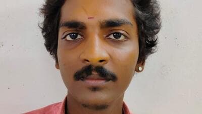 When the police team drew close to him, Harijan allegedly started waving the machete around, almost hitting the people who were walking past. The passers-by started running away in panic, while Harijan stood in his place shouting, “Kattya bhai Panchsheel ka bhai hai! (Kattya is the don of Panchsheel).” (HT PHOTO) When the police team drew close to him, Harijan allegedly started waving the machete around, almost hitting the people who were walking past. The passers-by started running away in panic, while Harijan stood in his place shouting, “Kattya bhai Panchsheel ka bhai hai! (Kattya is the don of Panchsheel).” (HT PHOTO)