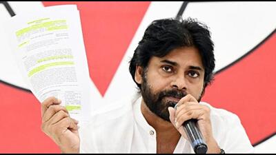 and Jana Sena Party (JSP) president, Pawan Kalyan, on Monday intensified his attack on the ruling YSRCP in Andhra Pradesh. (Agencies file) and Jana Sena Party (JSP) president, Pawan Kalyan, on Monday intensified his attack on the ruling YSRCP in Andhra Pradesh. (Agencies file)