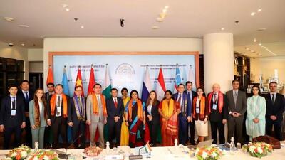 The meeting of SCO national coordinators began in New Delhi on Monday to discuss the agenda for next year’s summit of the grouping to be hosted by India. (Twitter/M_Lekhi) The meeting of SCO national coordinators began in New Delhi on Monday to discuss the agenda for next year’s summit of the grouping to be hosted by India. (Twitter/M_Lekhi)