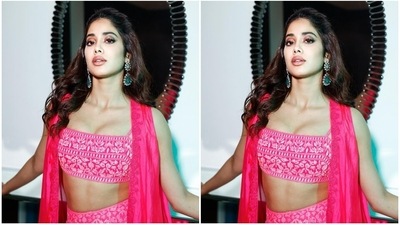 Meanwhile, Mili is helmed by Mathukutty Xavier and stars Sunny Kaushal and Manoj Pahwa in the lead roles. It marks Janhvi's first professional collaboration with Boney. The film is a remake of the 2019 Malayalam movie Helen. (Instagram) Meanwhile, Mili is helmed by Mathukutty Xavier and stars Sunny Kaushal and Manoj Pahwa in the lead roles. It marks Janhvi's first professional collaboration with Boney. The film is a remake of the 2019 Malayalam movie Helen. (Instagram)