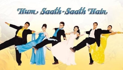The Hum Saath Saath Hain poster. The Hum Saath Saath Hain poster. 