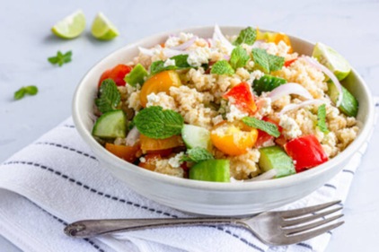 Quinoa salad recipe (istockphoto) Quinoa salad recipe (istockphoto)