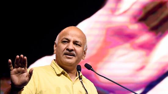 Delhi deputy chief minister Manish Sisodia. (ANI)