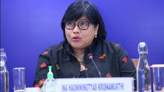 Indonesian ambassadorto India Ina Krisnamurthi said Jakarta has significantly stepped up naval cooperation with India (Twitter/FollowCII)