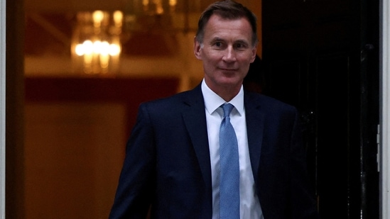 Jeremy Hunt: New Chancellor of the Exchequer Jeremy Hunt leaves 10 Downing Street in London, Britain.(Reuters)