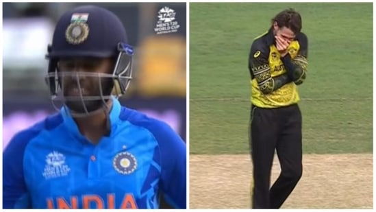 Kane Richardson made a weird remark about Suryakumar Yadav's bizarre dismissal(Instagram/@T20 World Cup)