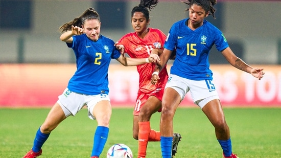 Highlights U-17 Women's WC: Brazil crush hapless India